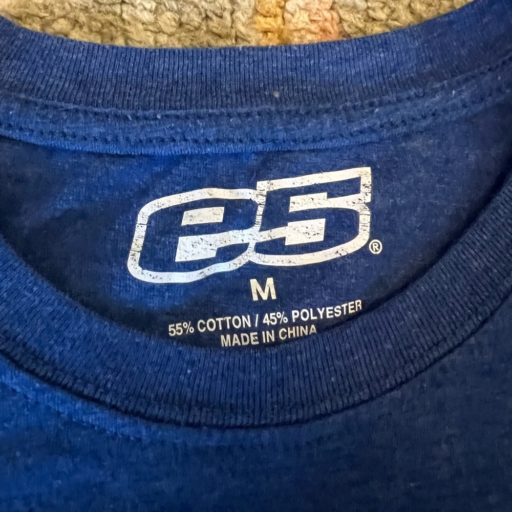 Kansas Jayhawks E5 Shirt Size Medium Color Blue‎ - Picture 3 of 4